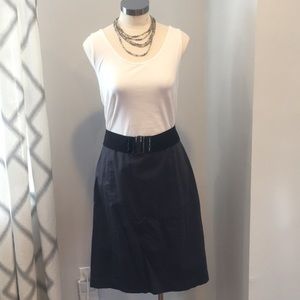 WOW Gray Pencil Skirt